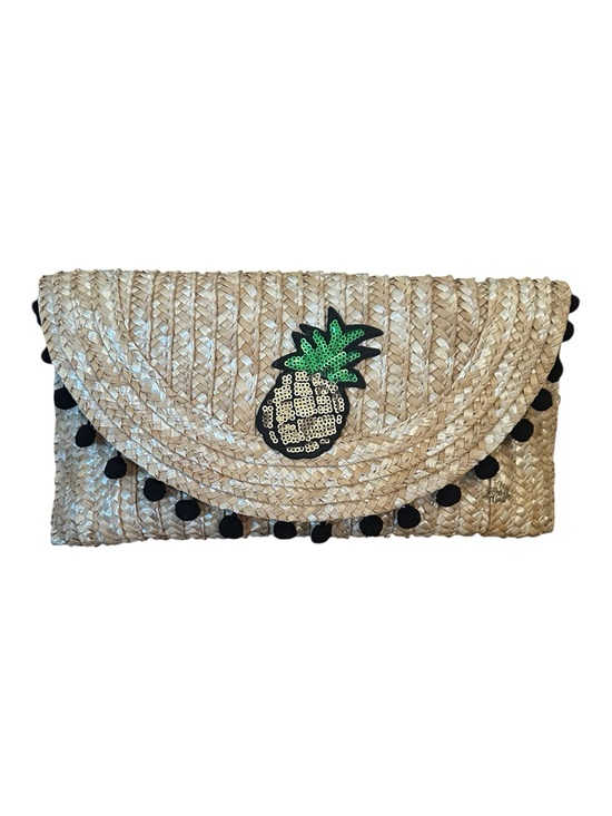 Cappelli Handbags - Cappelli Straw Envelope Clutch